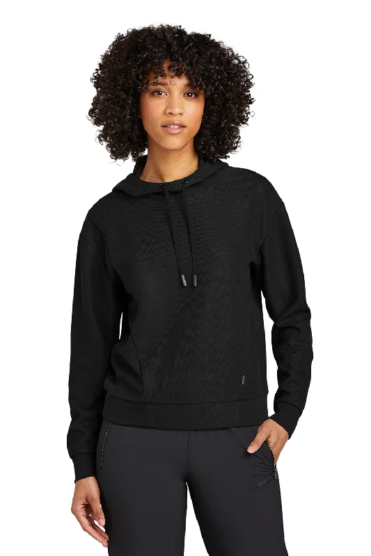 Ogio Womens Revive Hooded Sweatshirt Hoodie - Blacktop