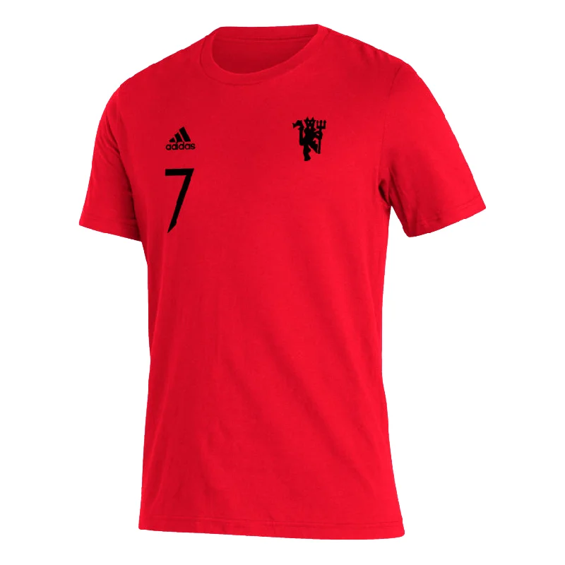 ADIDAS MANCHESTER UNITED RONALDO #7 PLAYER TEE