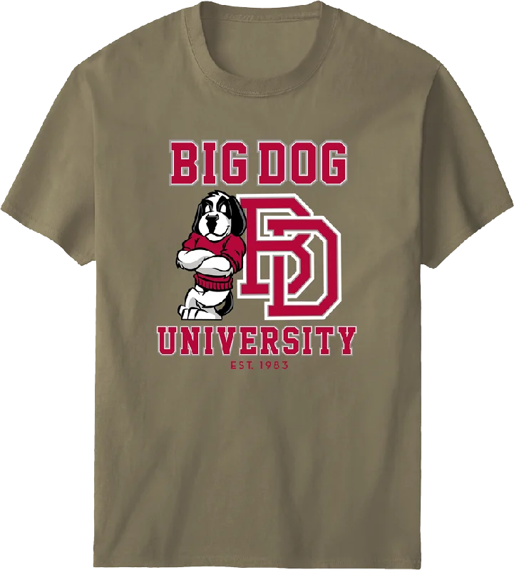 Bd University Red Gray T-shirt