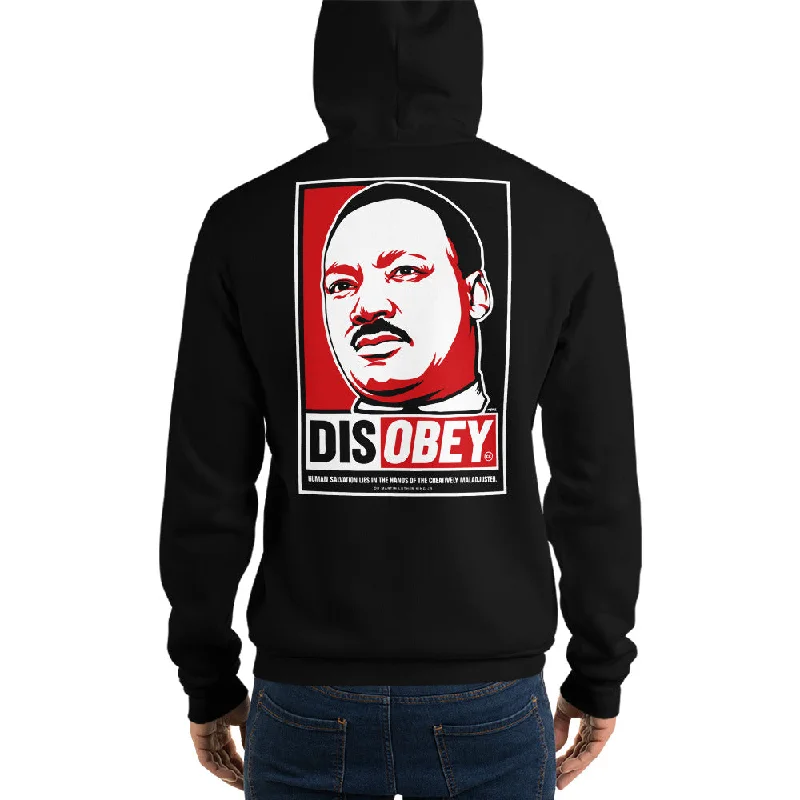 Martin Luther King Jr Disobey Sponge Fleece Unisex hoodie