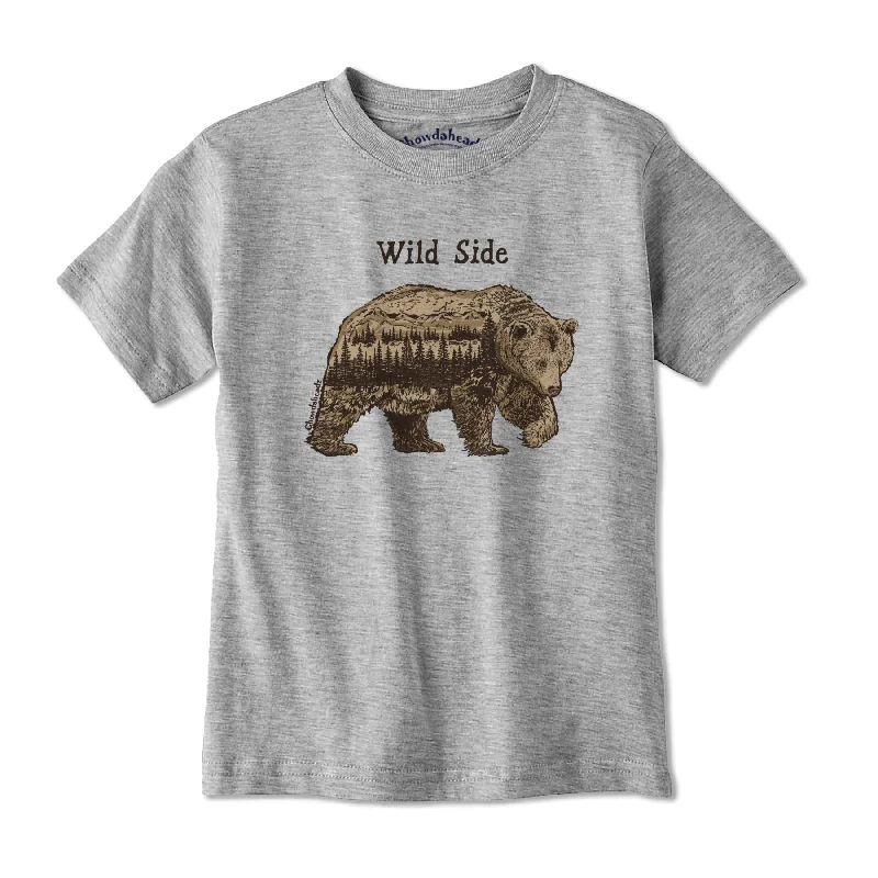 Wild Side Bear Youth T-Shirt