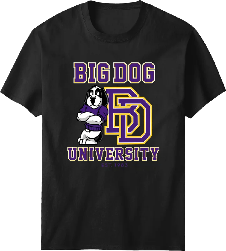 Bd University Purple Gold T-shirt