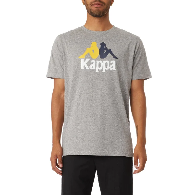 Kappa Men's AUTHENTIC ESTESSI T-SHIRT - GREY