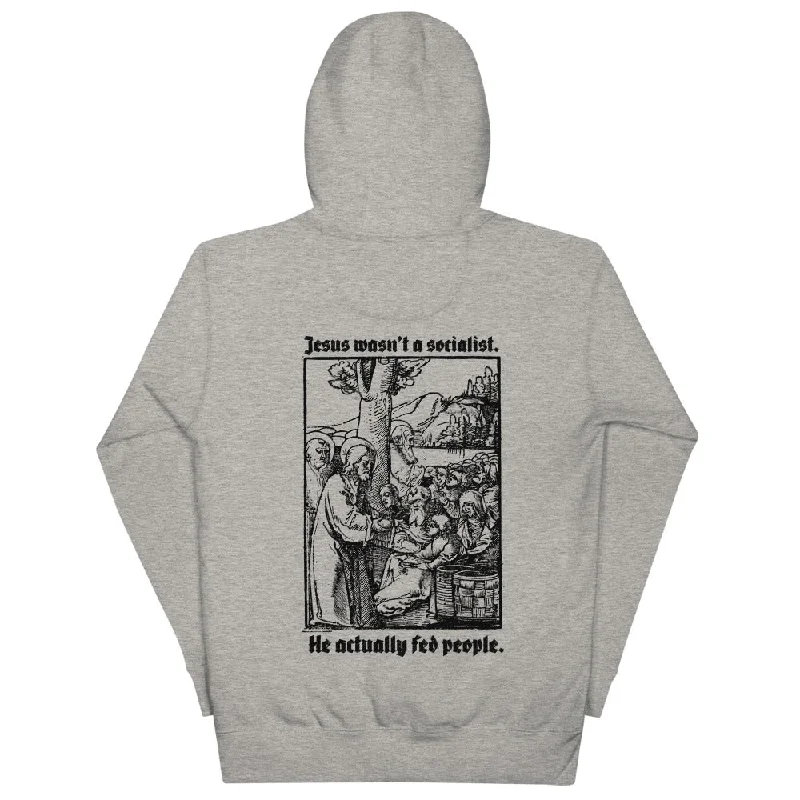 Jesus Wasn't a Socialist Unisex Hoodie