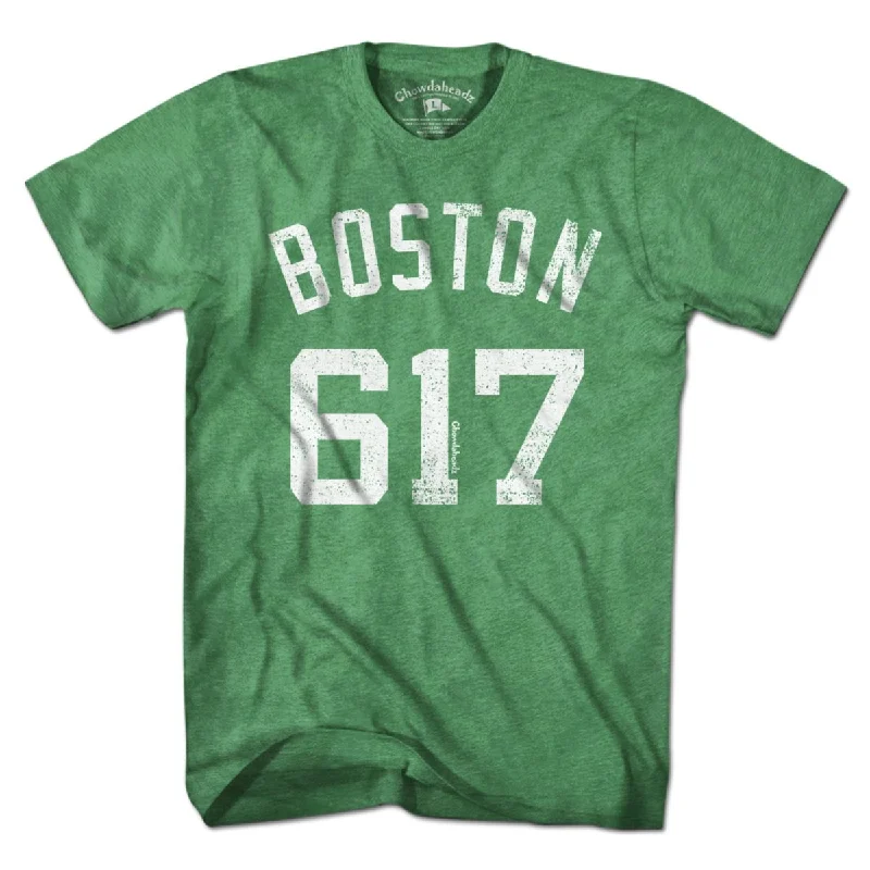 Boston 617 Basketball T-Shirt