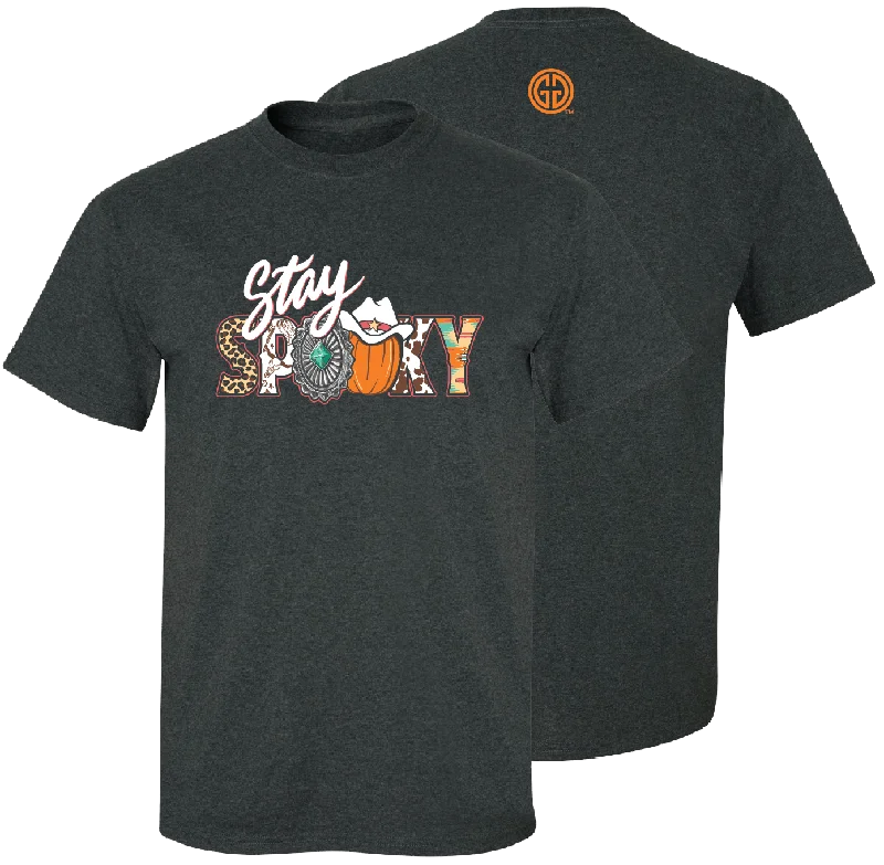 2645 Stay Spooky SS-Dark Heather