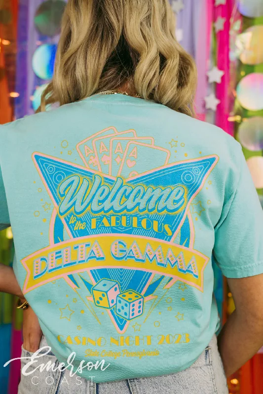 Celebrity Style Delta Gamma Fabulous Vegas Tshirt