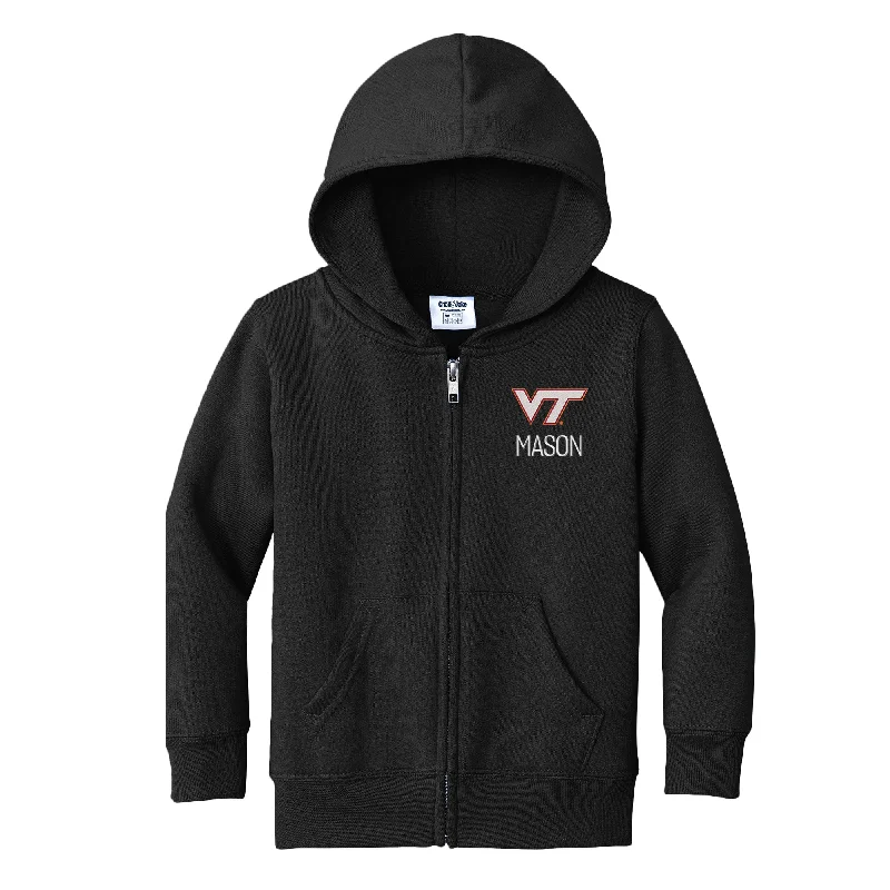 Personalized Virginia Tech Hokies Toddler Full-Zip Sweatshirt