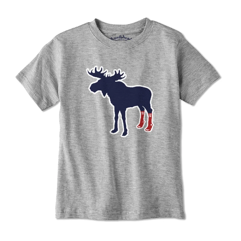 Socks On Moose Youth T-Shirt