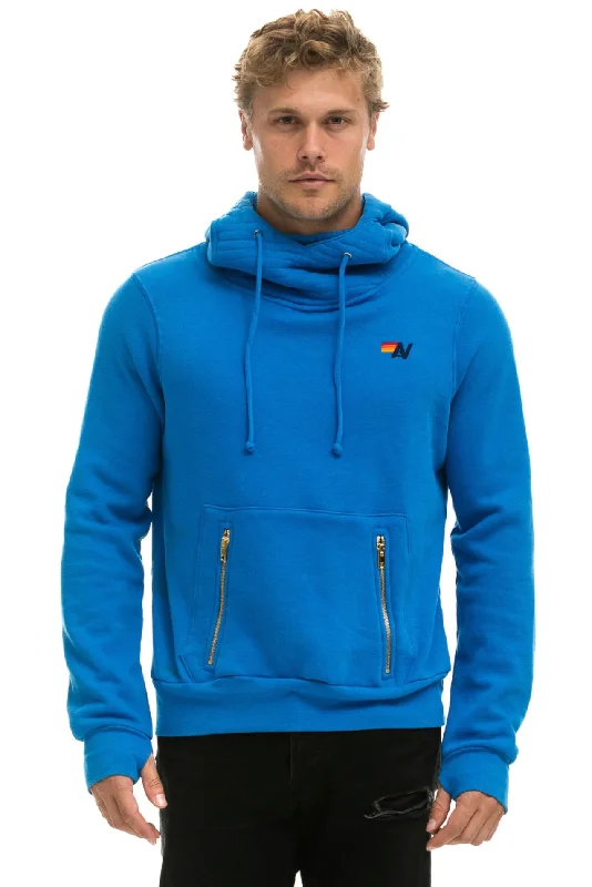 Aviator Nation NINJA PULLOVER UNISEX HOODIE - OCEAN