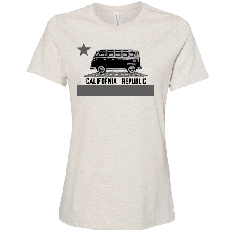 California Republic Fashion Van Women's Relaxed Jersey Tee