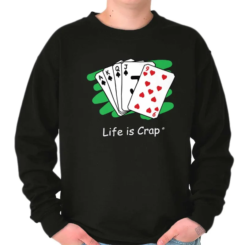 Poker Hand Sweatshirt