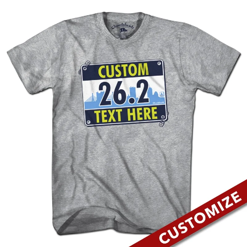 Custom Race Bib T-Shirt