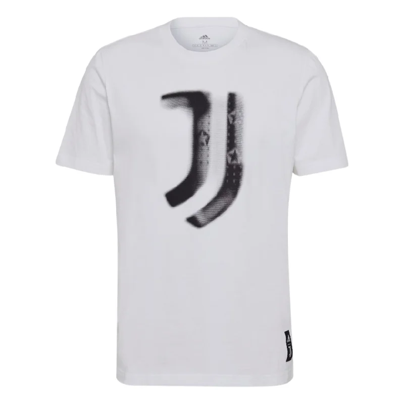 ADIDAS JUVENTUS CASUAL  T-SHIRT-WHITE/BLACK