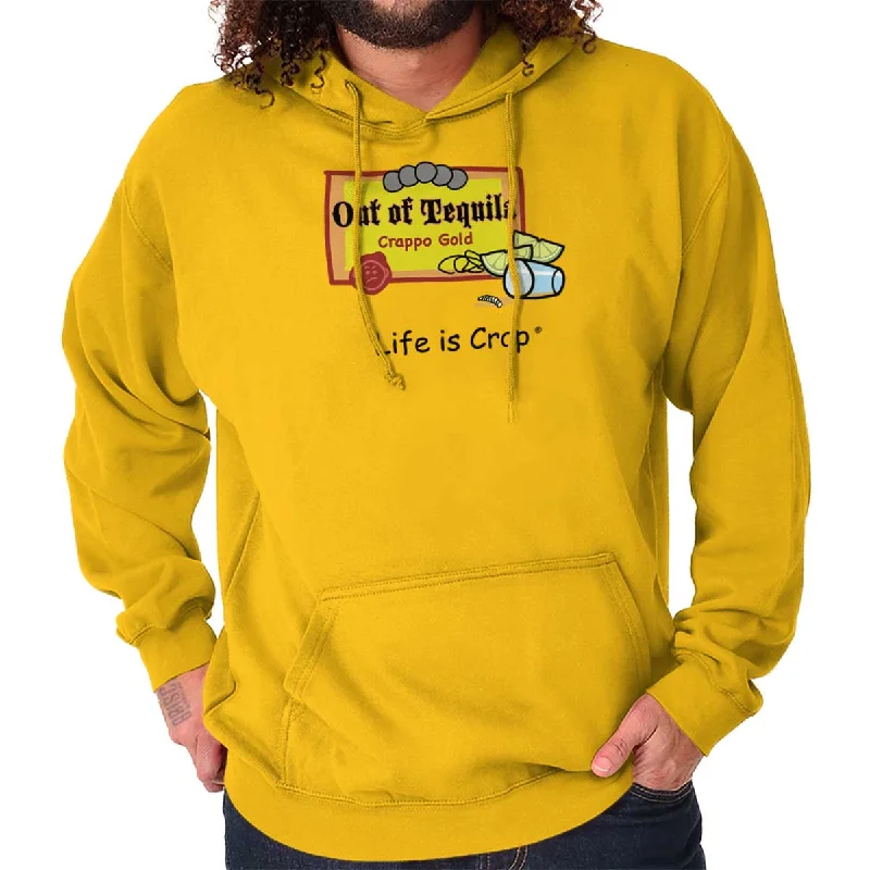 Out Of Tequila Label Hoodie