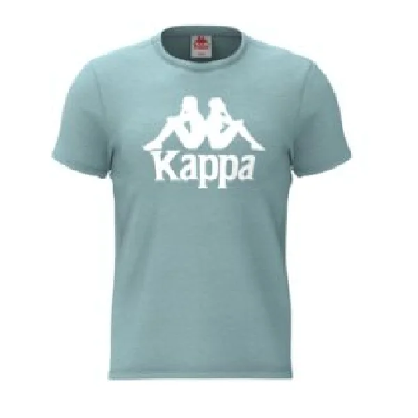 Kappa AUTHENTIC ESTESSI T-SHIRT-GREEN Water/BRIGHT WHITE