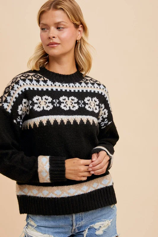 The Holly Fair Aisle Crew Neck Sweater