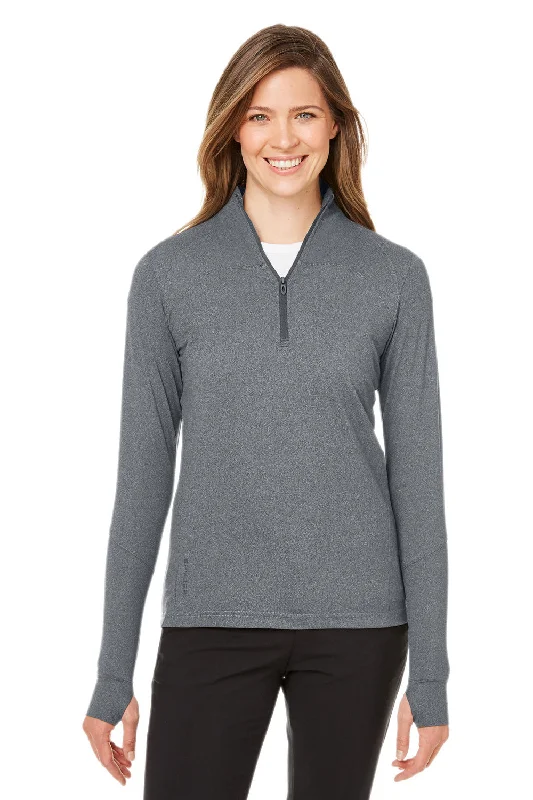 Spyder Womens Spyre UPF 40+ 1/4 Zip Sweatshirt - Polar Grey Frost