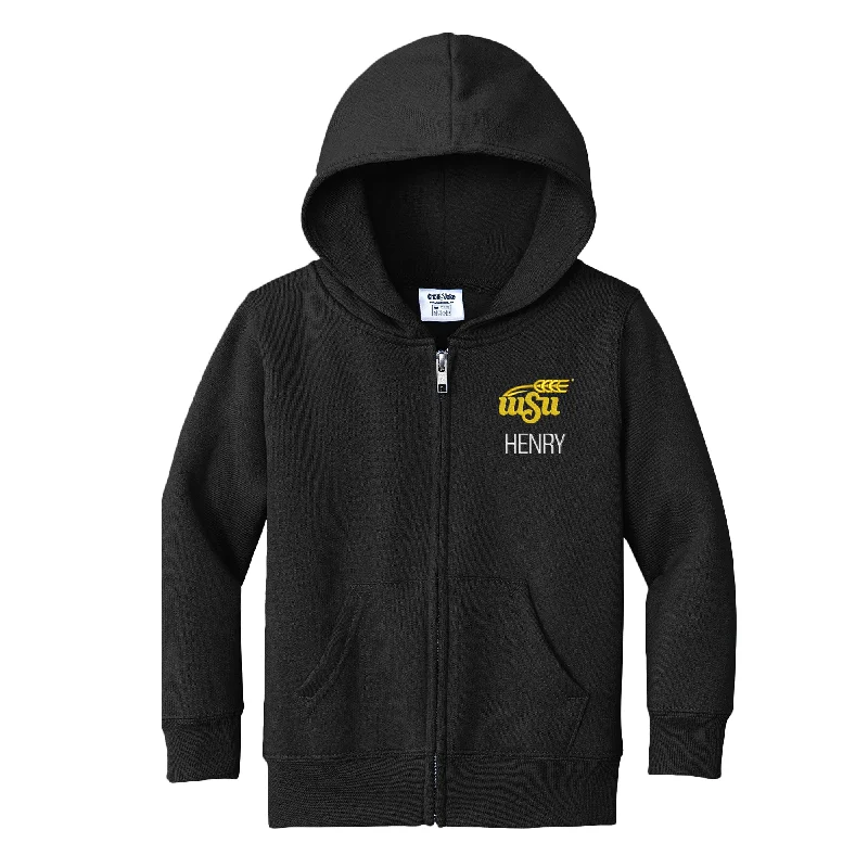 Personalized Wichita State Shockers Wheat Toddler Full-Zip Sweatshirt