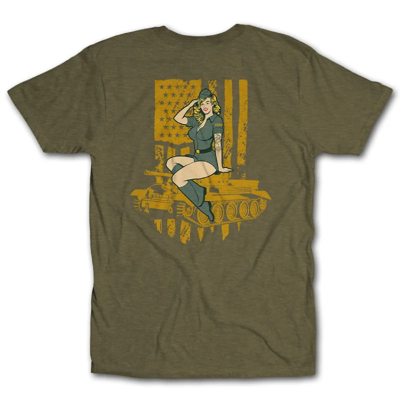 KCCO Army Pin Up Unisex Tee