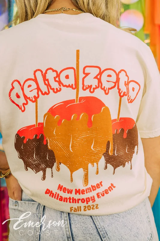 European And American Style Delta Zeta New Member Philanthropy Tshirt