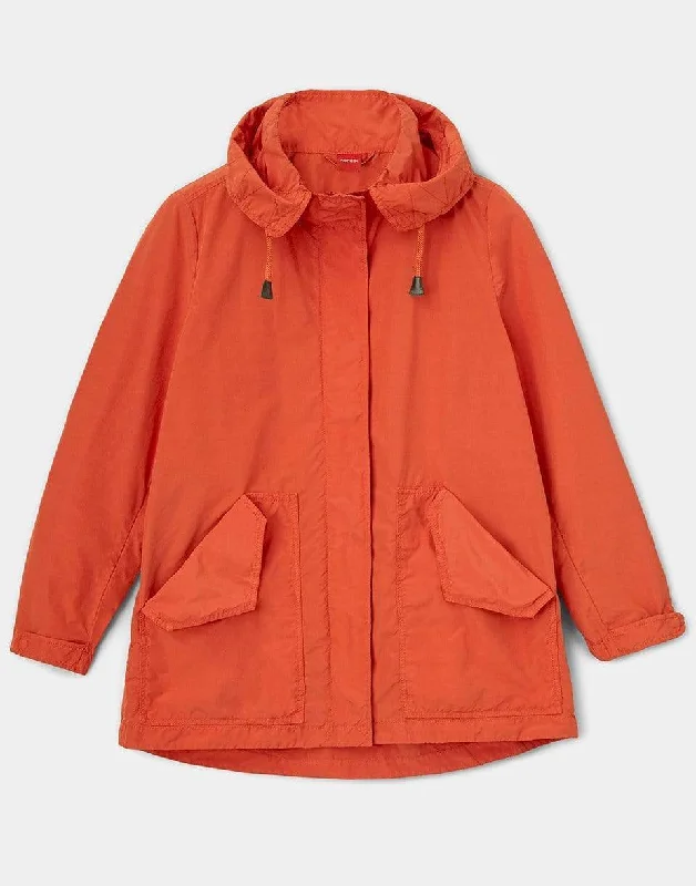 Hooded Parka Caponata - Vermilion