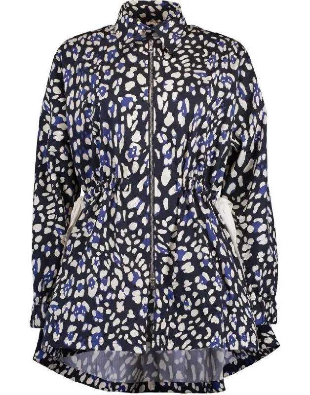 Print Poplin Anorak