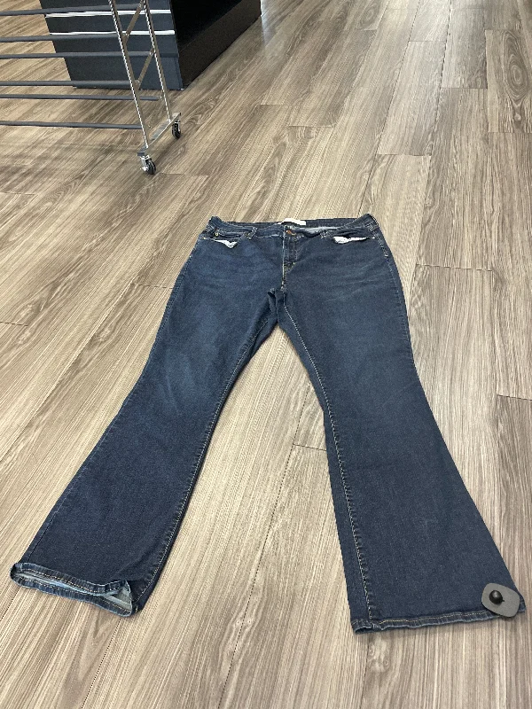 Jeans Boot Cut By Levis In Blue, Size: 20