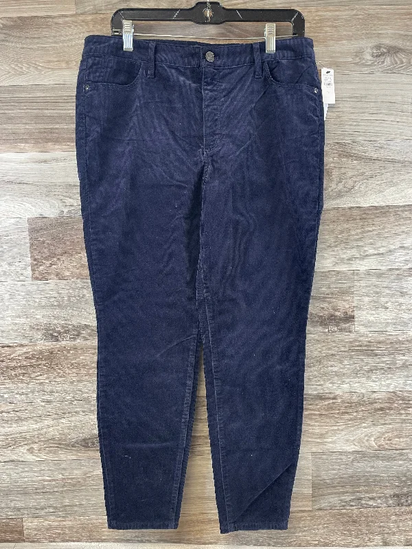 Jeans Jeggings By Talbots In Purple, Size: 12petite