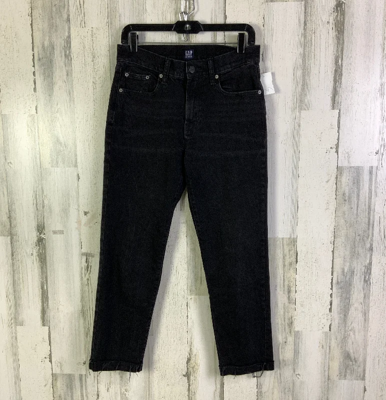 Jeans Skinny By Gap In Black Denim, Size: 2