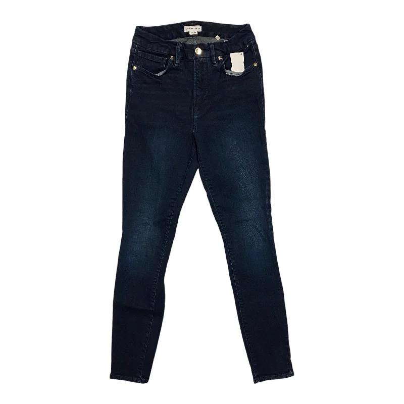 Jeans Skinny By Good American In Blue Denim, Size: 6