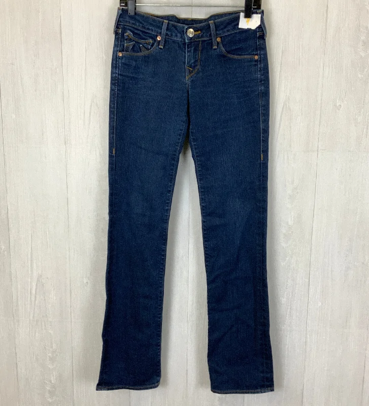 Jeans Straight By True Religion In Blue, Size: 6