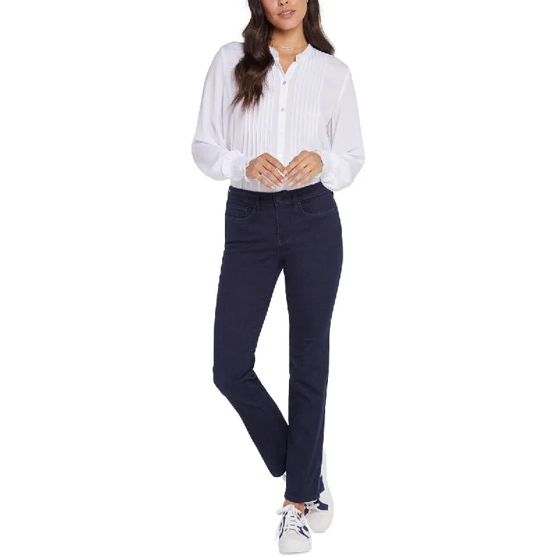 Sheri Womens Denim Slim Leg Slim Jeans