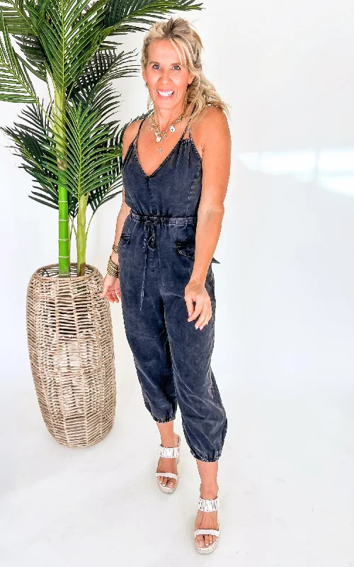 Snow Washed Jumpsuit - Final Sale