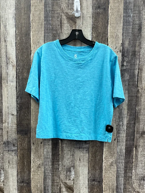 Top Short Sleeve By Lou And Grey In Blue, Size: S