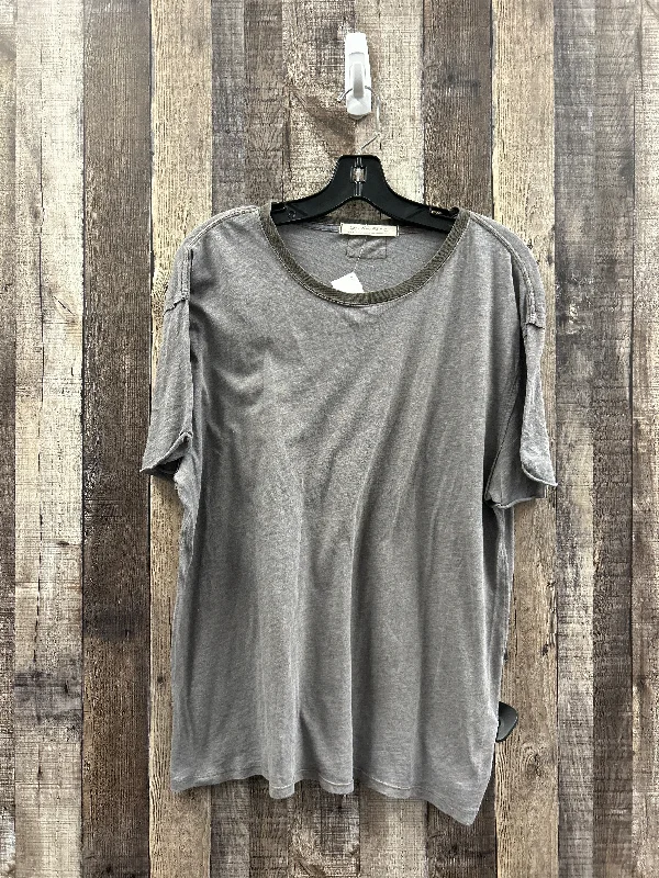 Top Short Sleeve By We The Free In Grey, Size: Xs