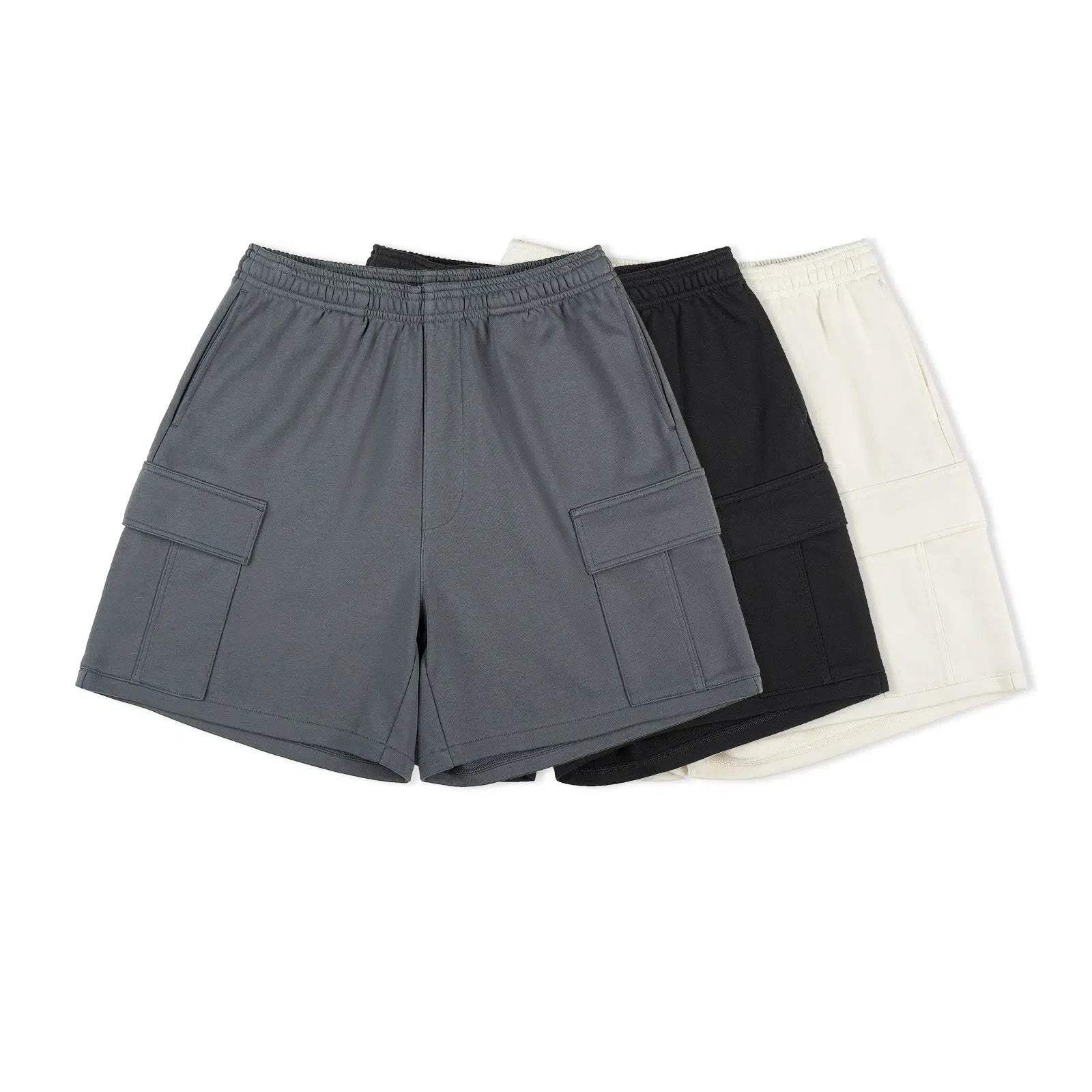 Basic Multi-pocket Workwear Shorts