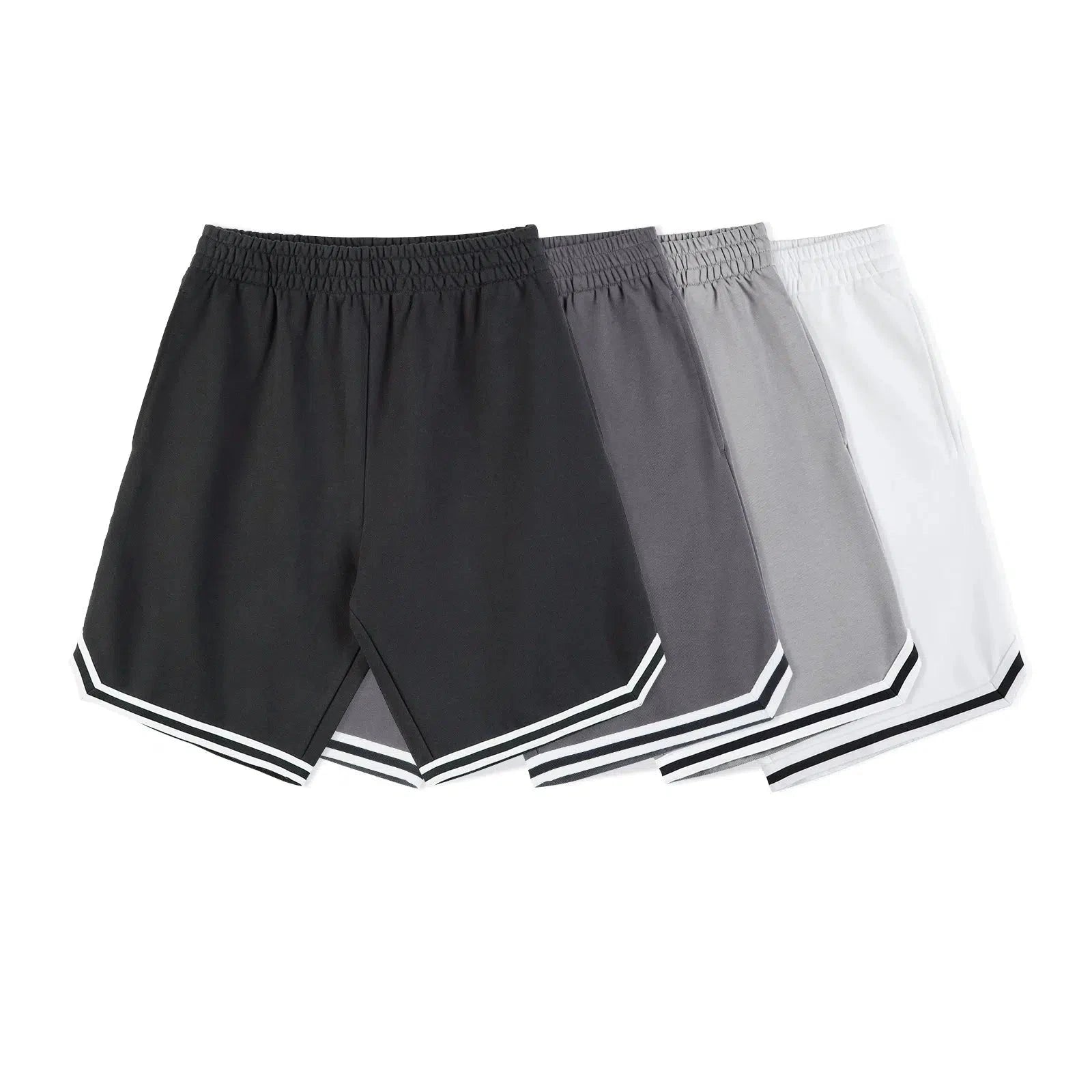 Basketball Elastic Waist Shorts