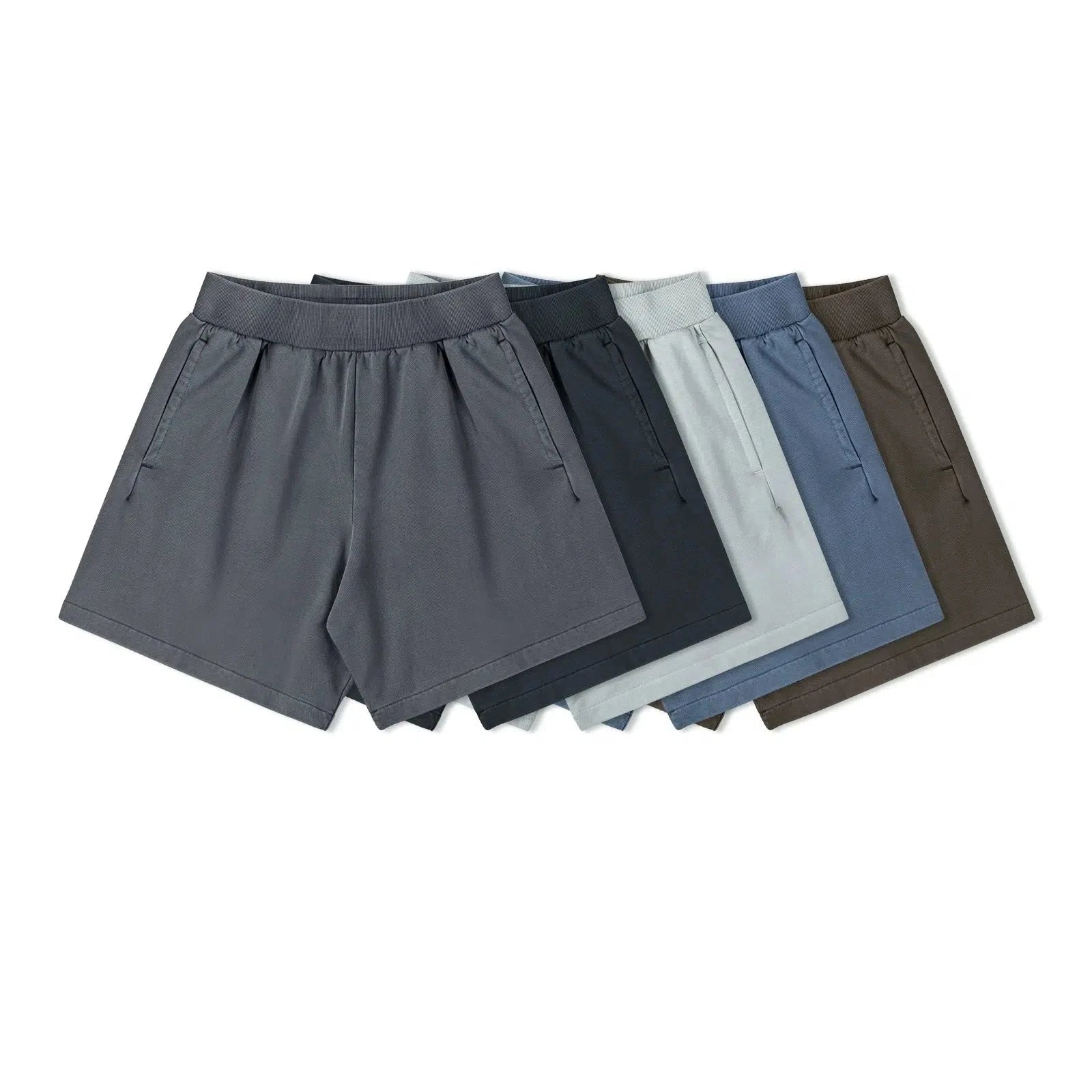 Dyed Mid-length Basketball Sports Shorts