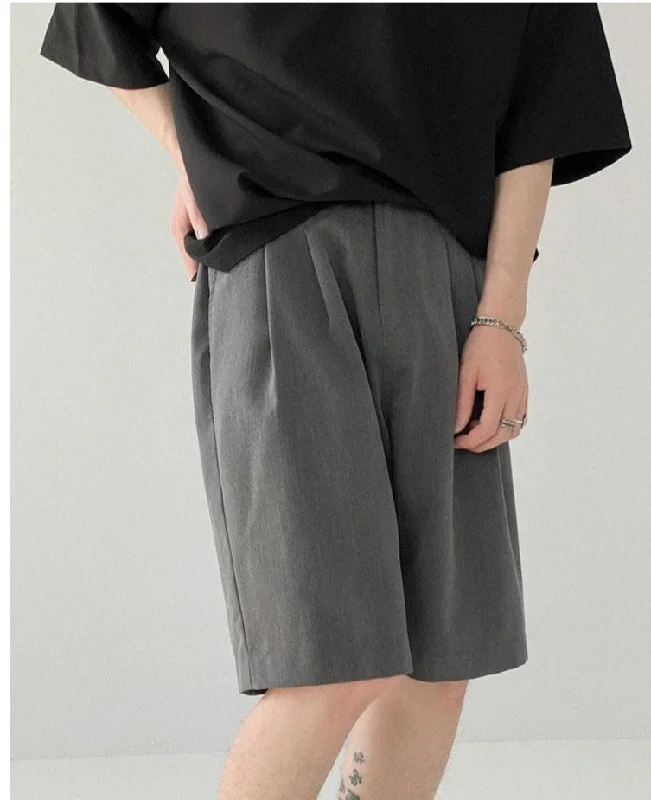 Elastic Waist Thin Casual Shorts