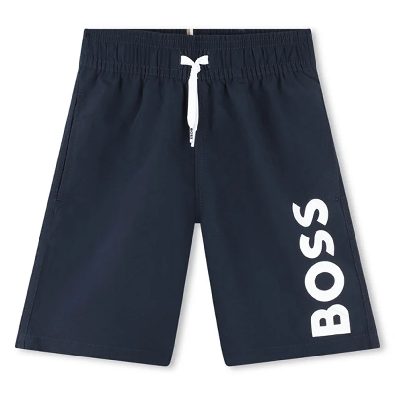 Hugo Boss Navy Swim Shorts