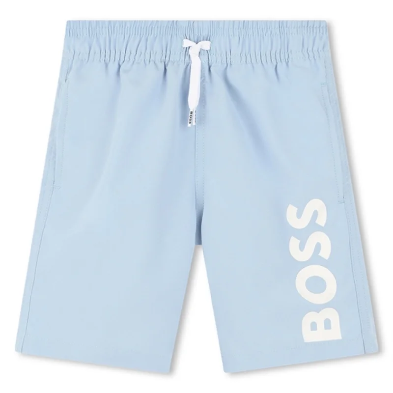 Hugo Boss Pale Blue Swim Shorts