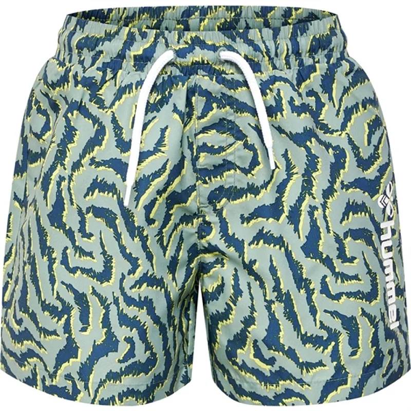 Hummel Chill Swim Shorts Blue Surf