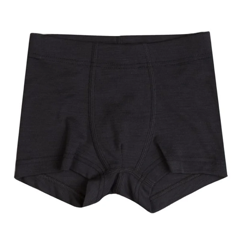 Joha Boxershorts Wool/Silk Black