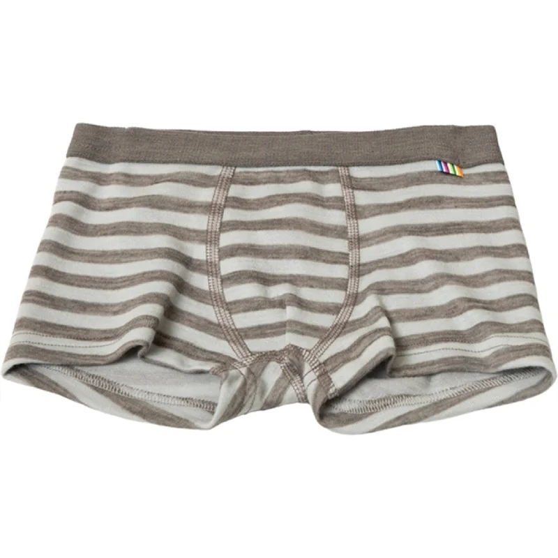 Joha Wool Mint Strip Boxershorts