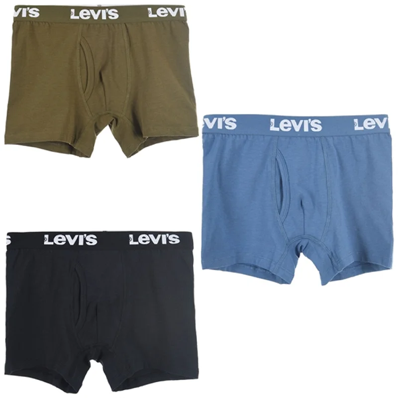 Levi's Boxer Shorts 3-Pack Black