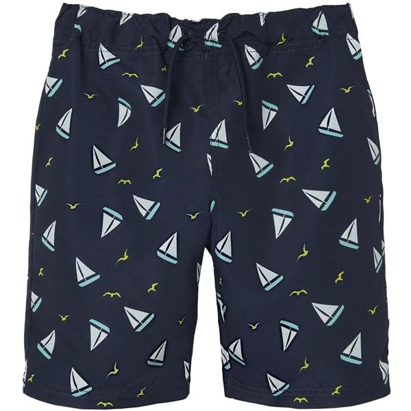 Name it Dark Sapphire Boat Zorro Swim Shorts