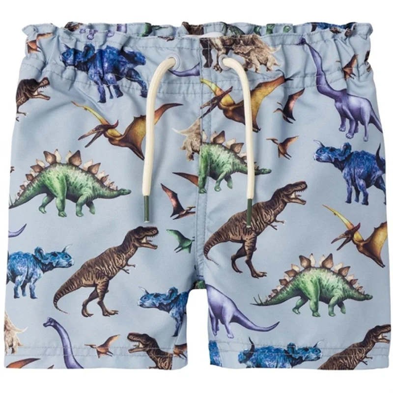 Name it Zen Blue Dinosaurs Zimon Swim Shorts