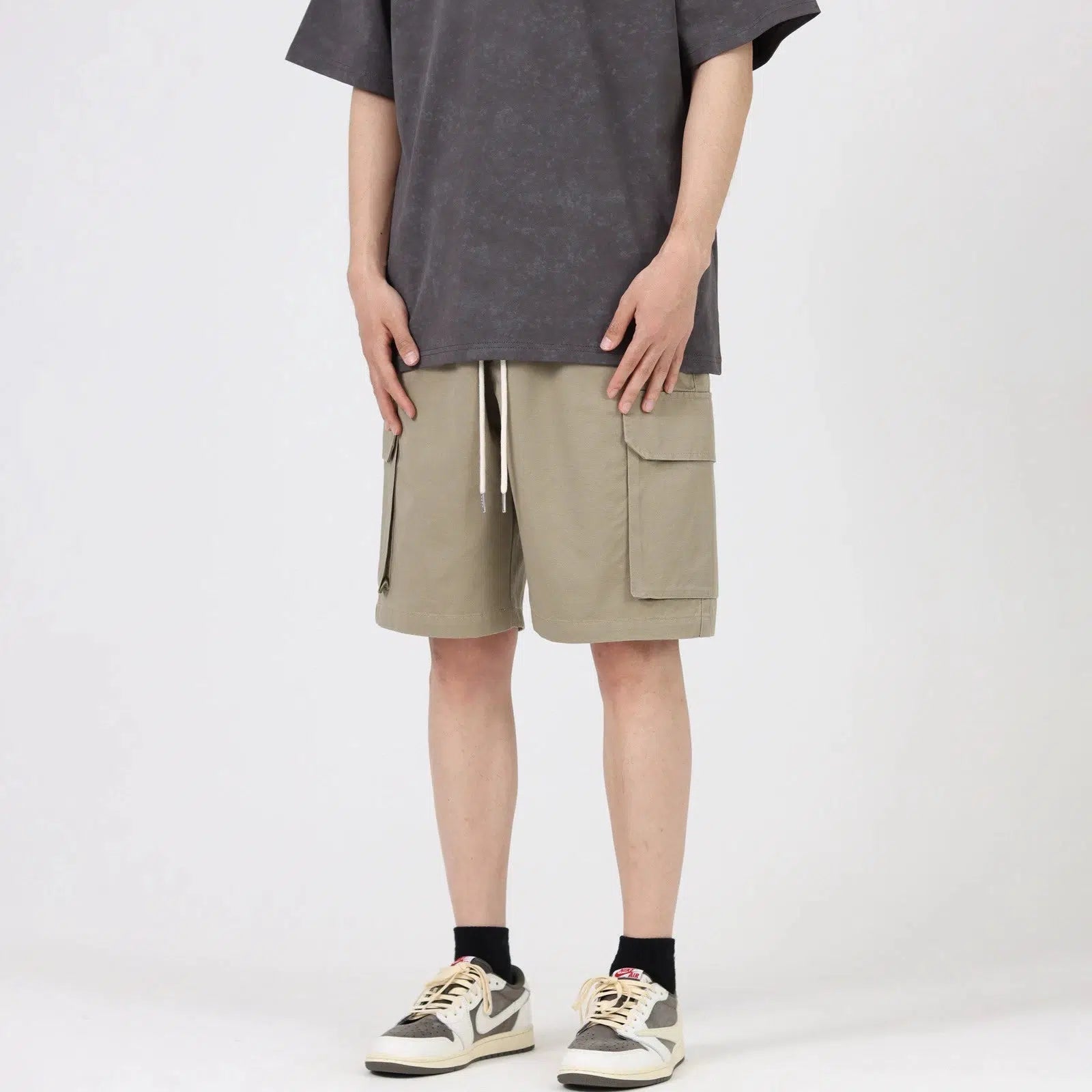 Side Pocket Cargo Shorts