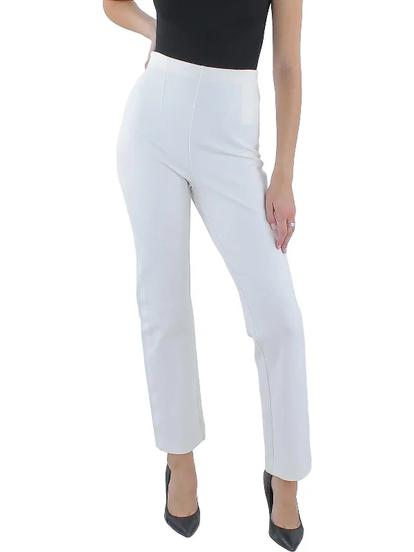 Womens High Rise Stretch Skinny Pants